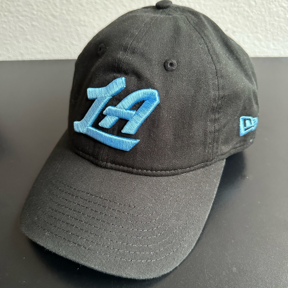 New Era LA Clippers NBA Black Cap with Blue Logo